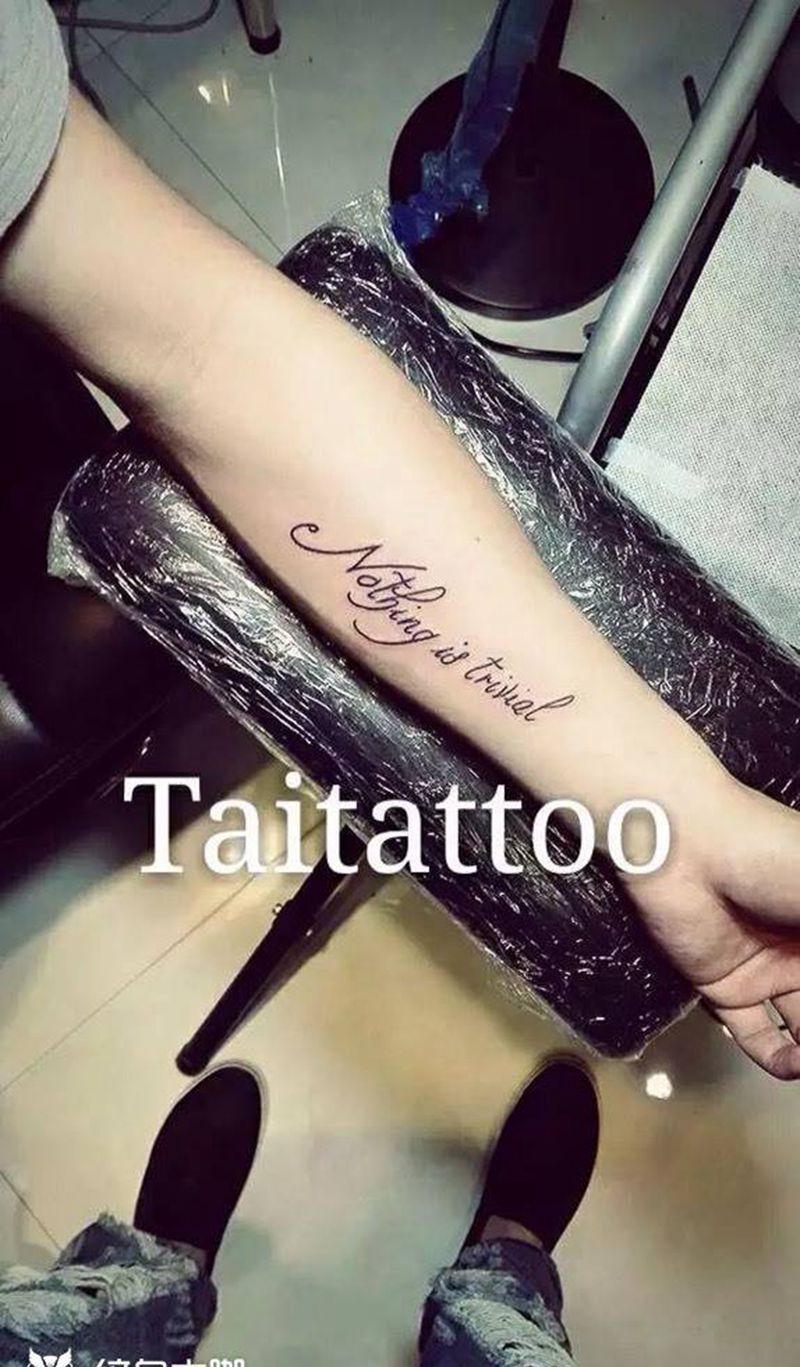 傣刺青字母紋身纹身图片