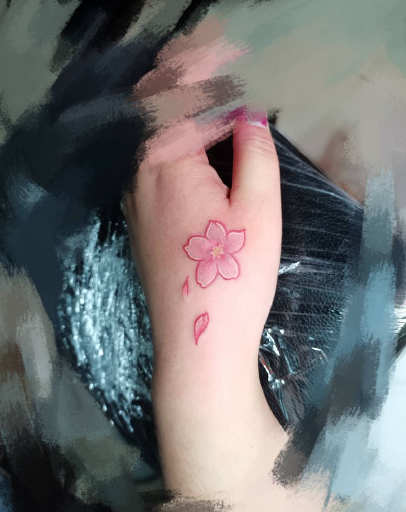 遮盖伤疤纹身图片_手部纹身图案