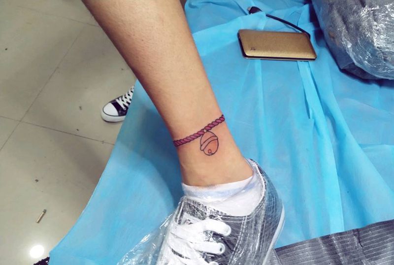 男士小清新纹身图片