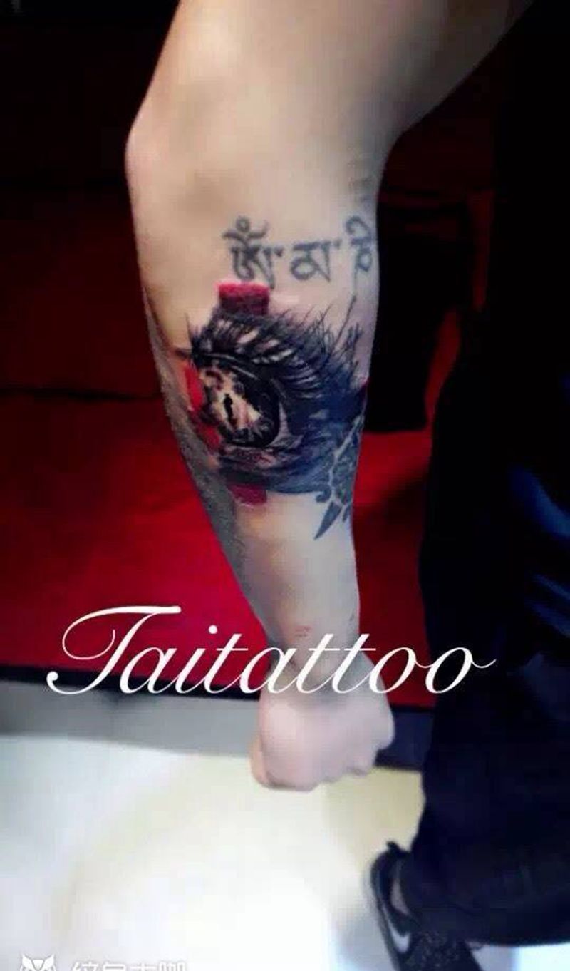 眼睛纹身纹身图片