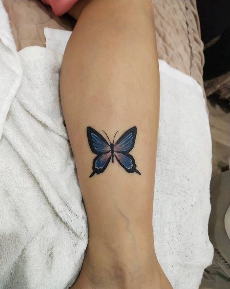 蝴蝶纹身图片
