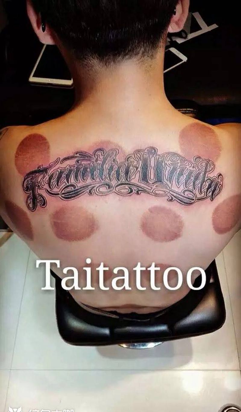 花体字母纹身图片