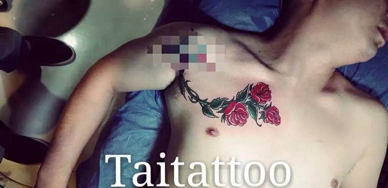 玫瑰纹身纹身图片