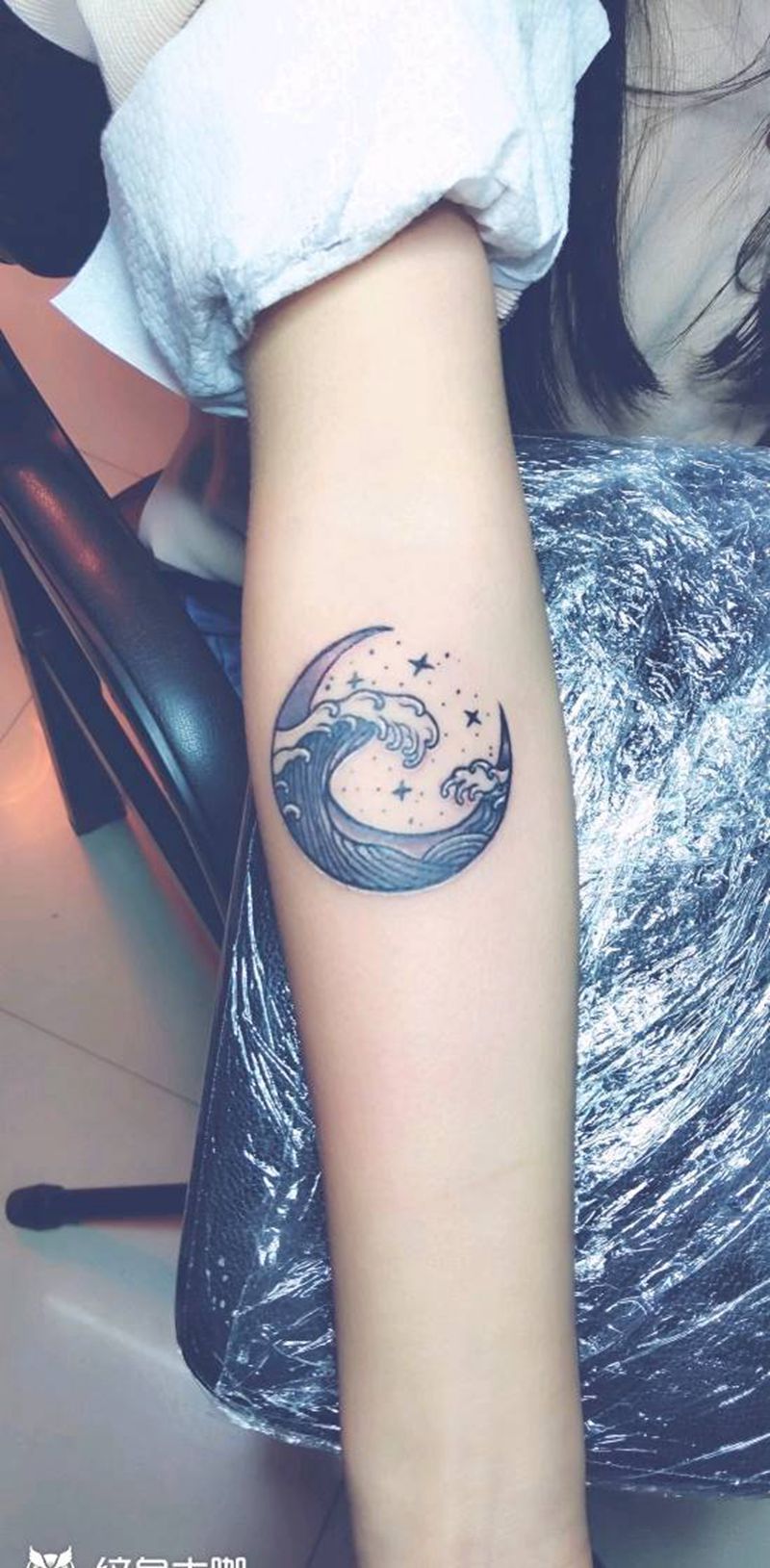 文艺范纹身图片_手臂纹身图案