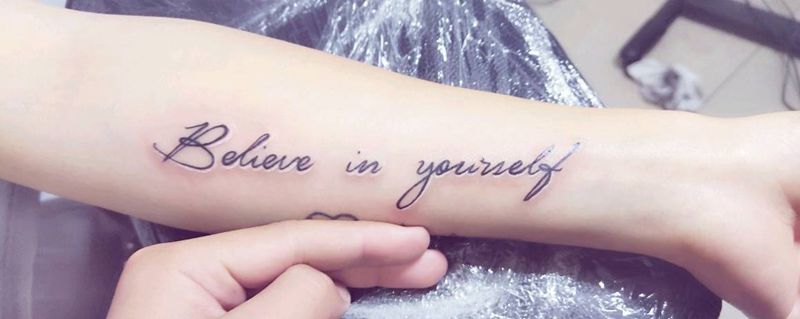 英文纹身图片_手臂纹身图案