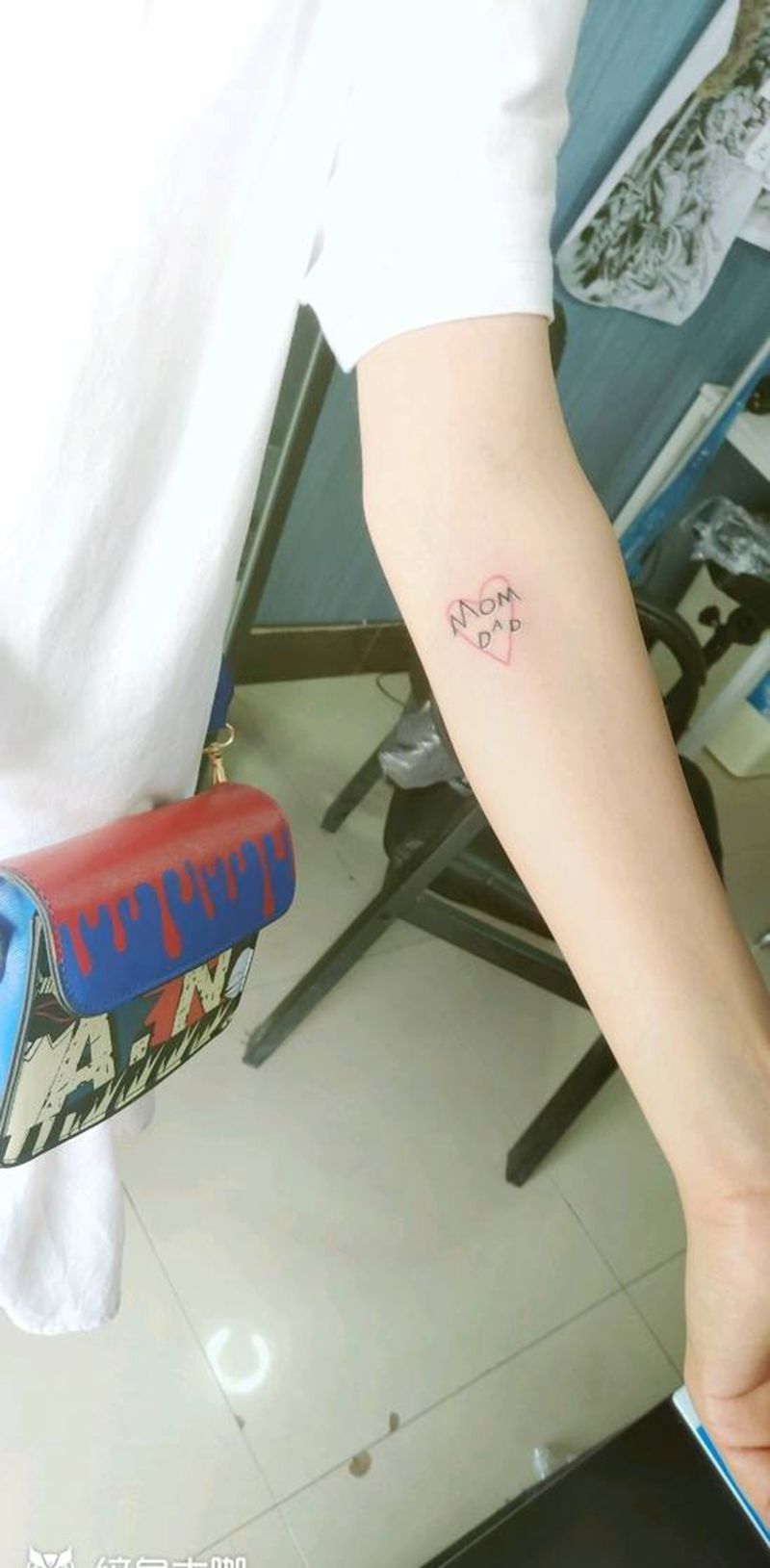 字母纹身图片_手臂纹身图案