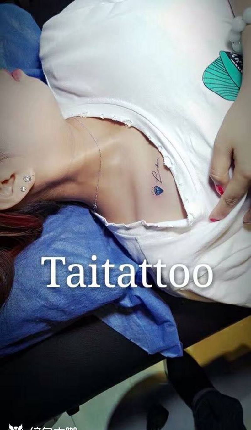 钻石纹身纹身图片