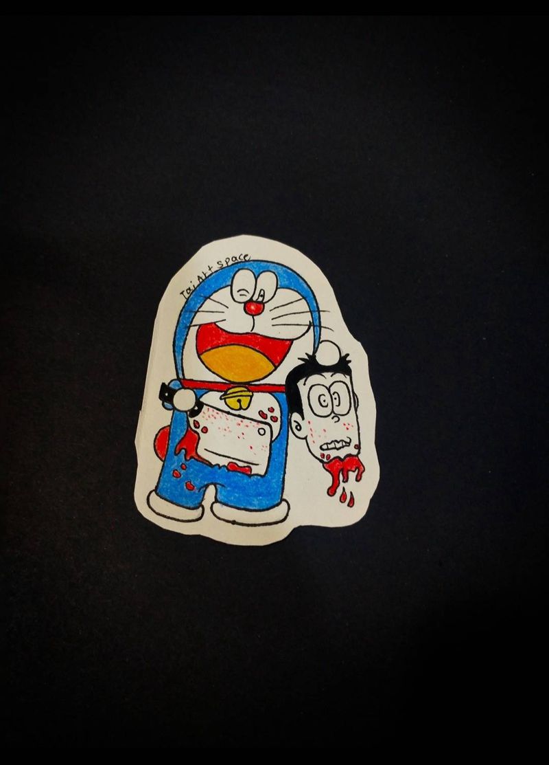 三木嘎手稿——可以纹身纹身图片_Old SchoolNew School纹身图案