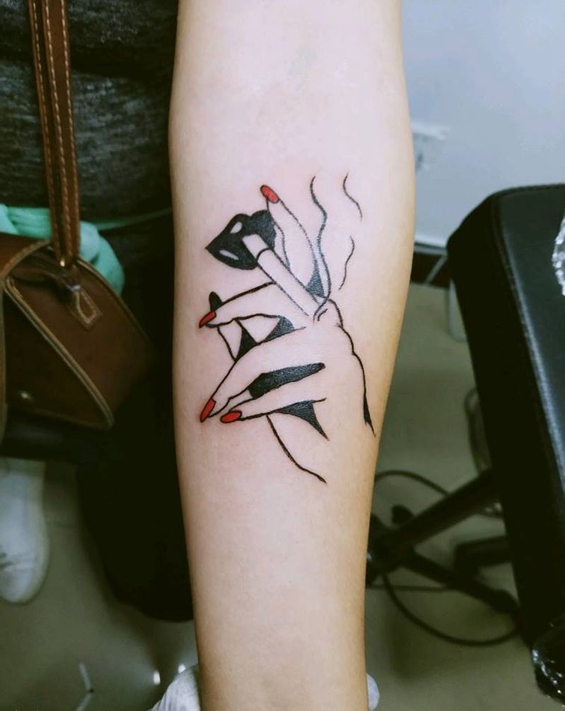 女士小图纹身图片