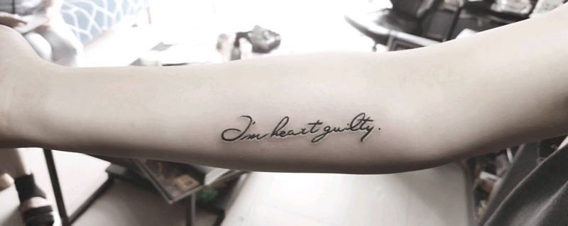 英文纹身图片_手臂纹身图案