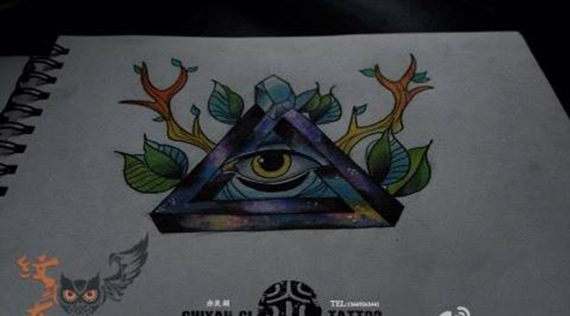 兰州赤炎刺树作品纹身图片