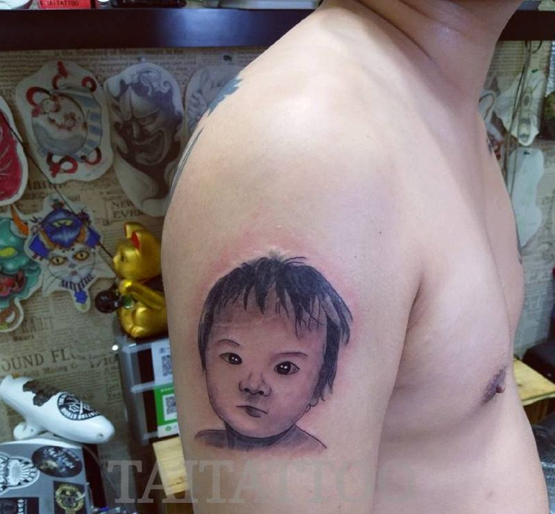 傣刺青三木嘎作品纹身图片