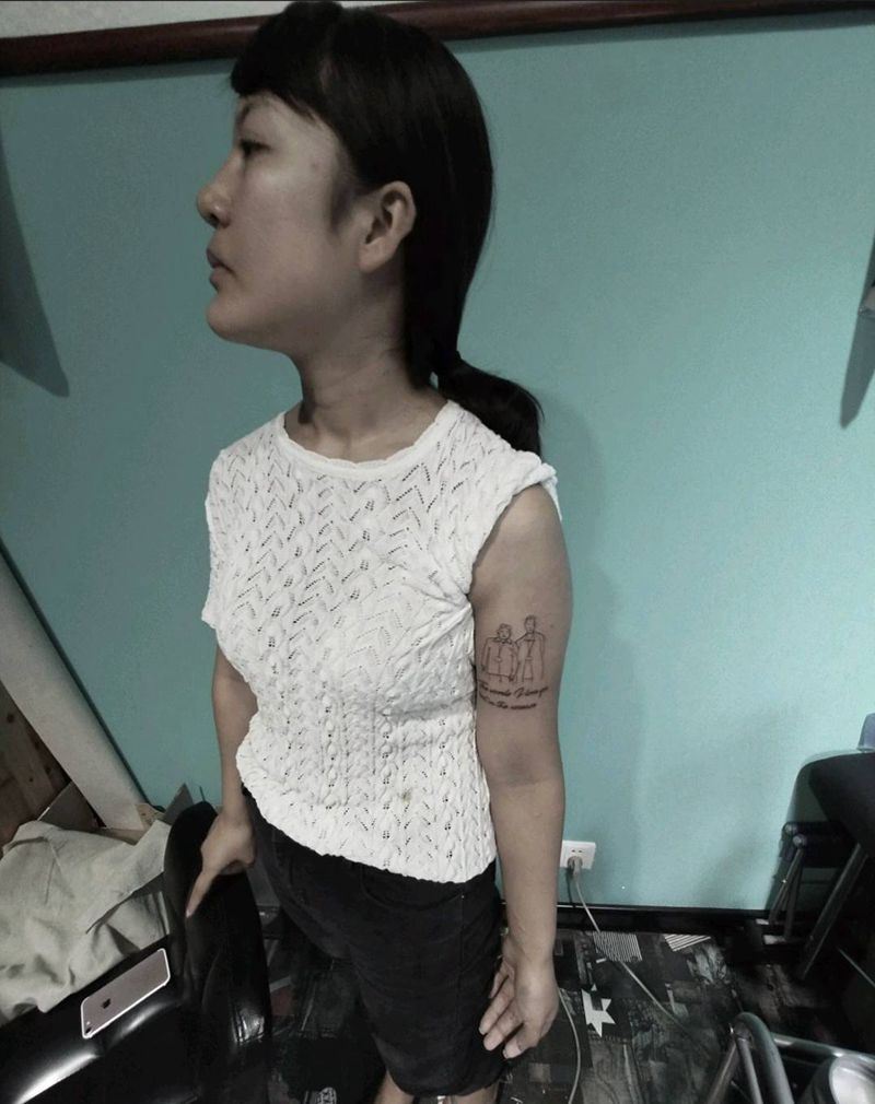 三木嘎作品纹身图片_手臂纹身图案