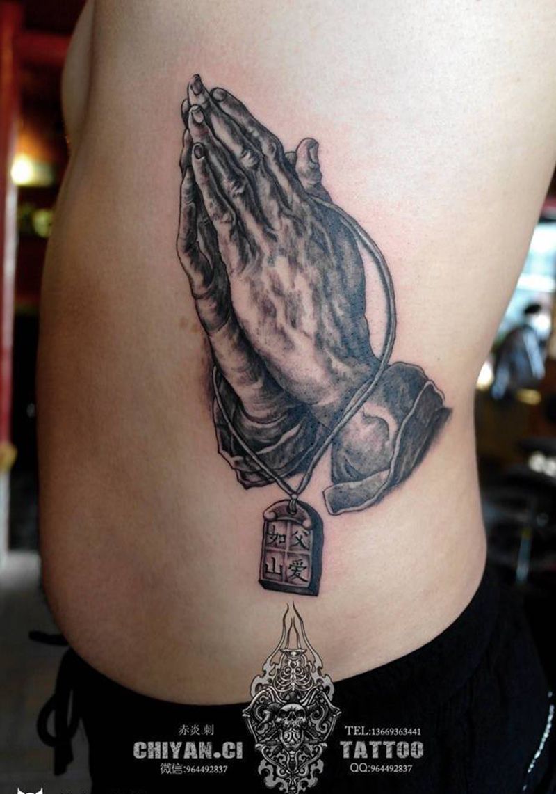 兰州赤炎刺杨师傅作品纹身图片