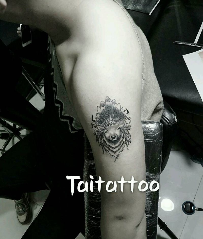 傣刺青作品纹身图片