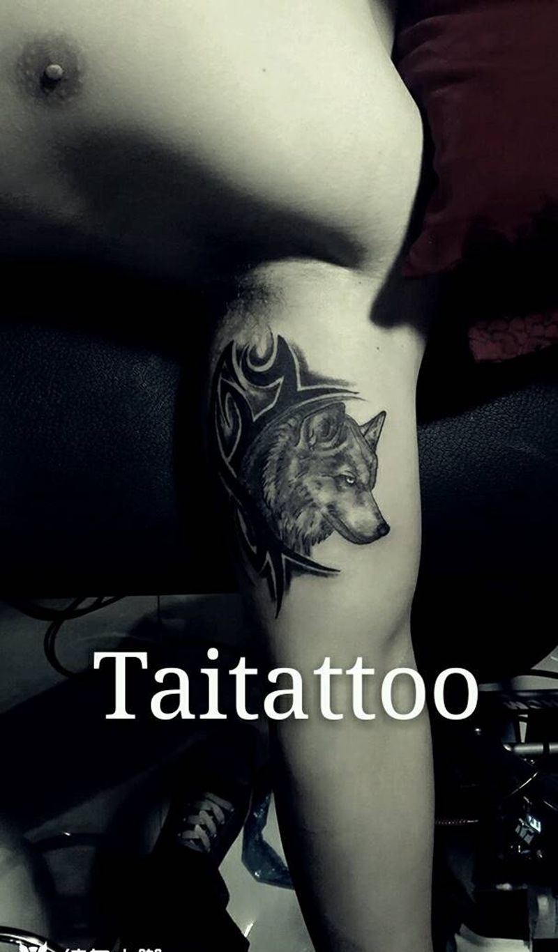 傣刺青~顾客自带图案纹身图片