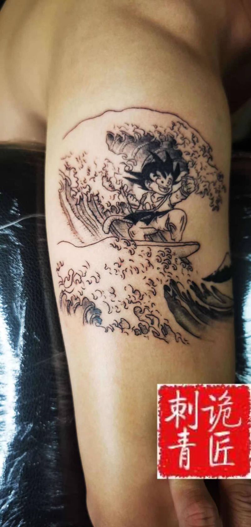 悟空纹身图片_手臂纹身图案