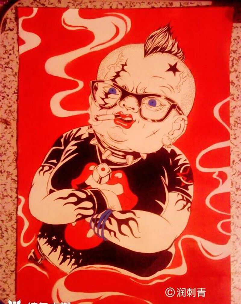 润刺青形象代言人