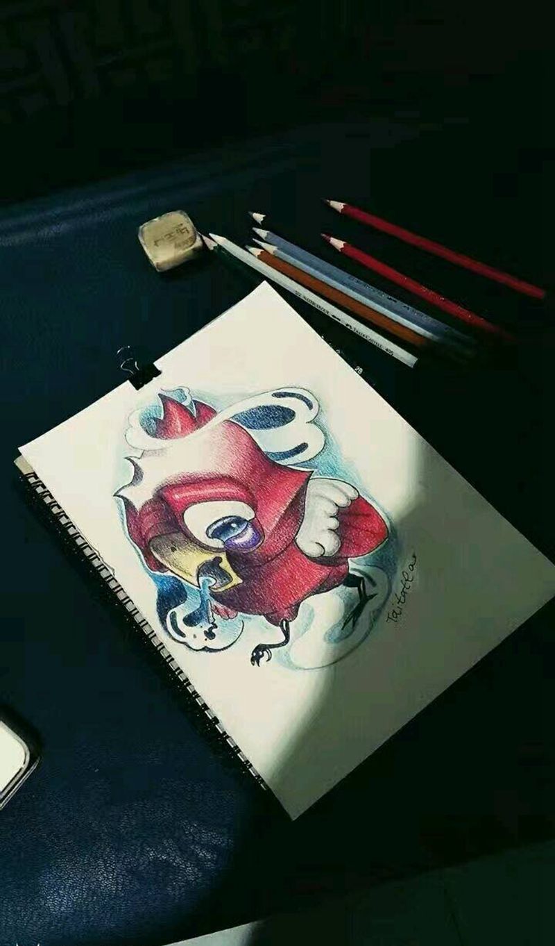 傣刺青手稿纹身图片