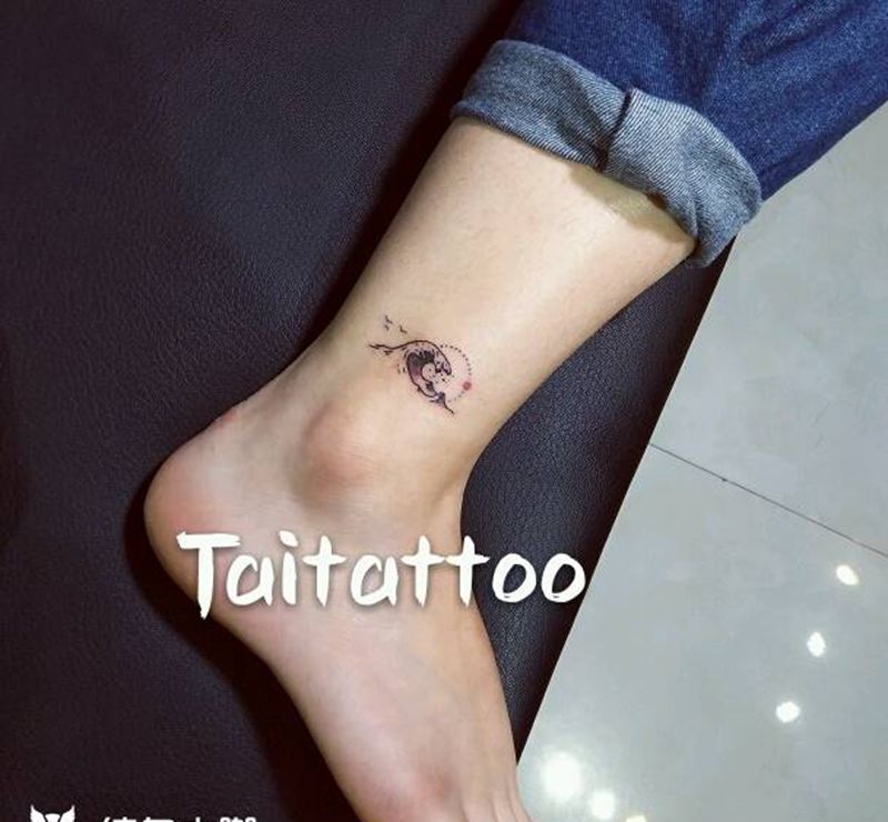 傣刺青作品纹身图片