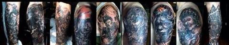 兰州赤炎刺纹身图片