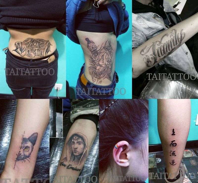 傣刺青纹身图片