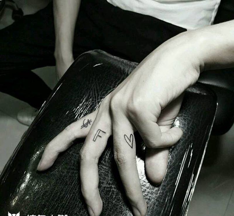 權志龍紋身纹身图片