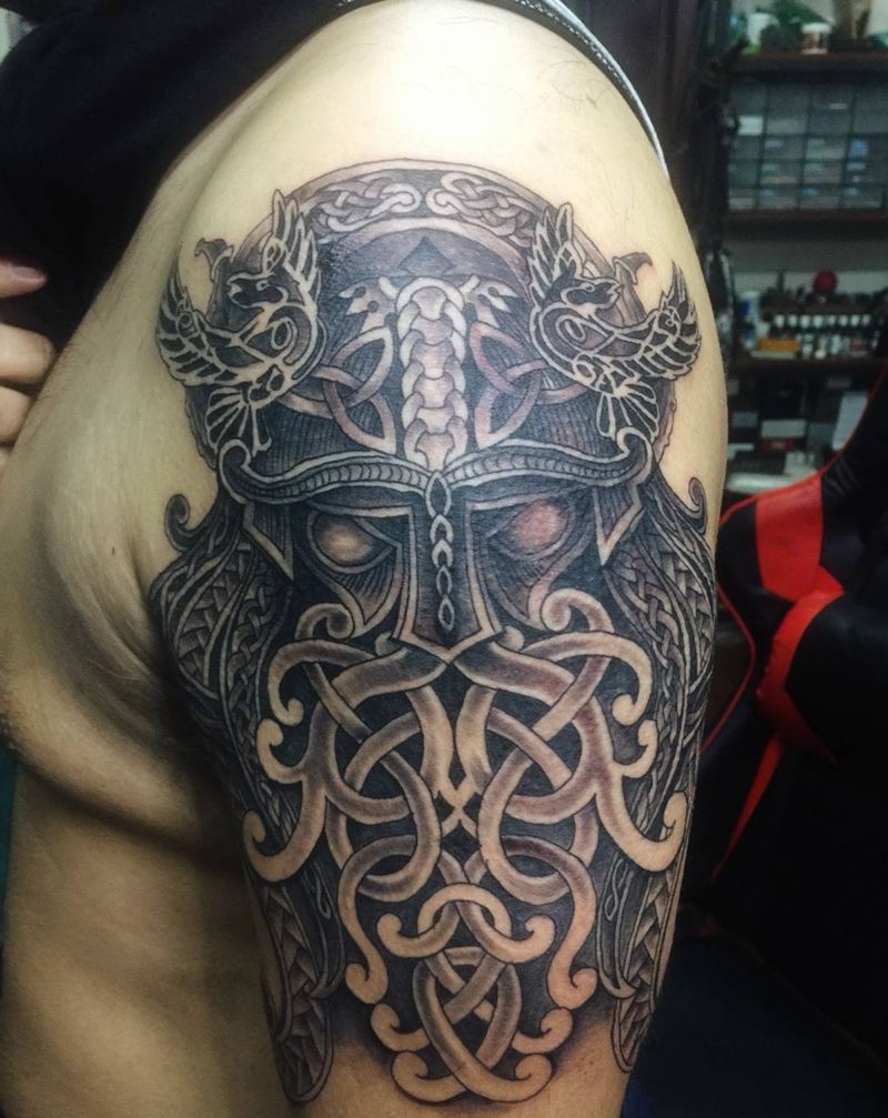 维京图腾纹身图片