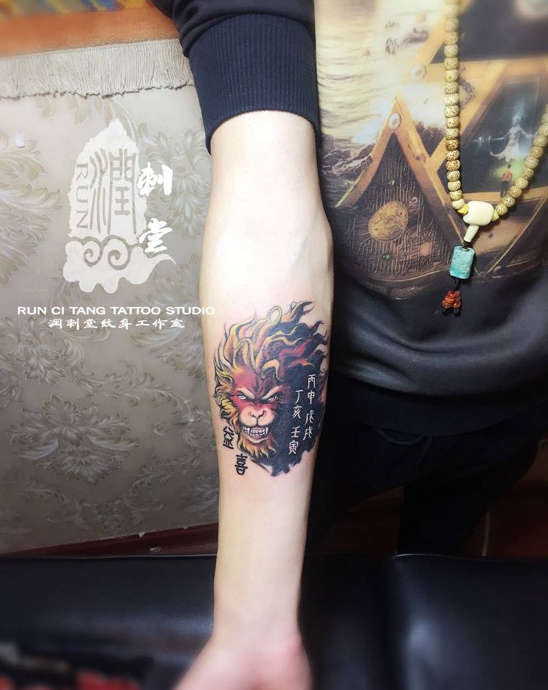 润刺青出品#每一个纹身都应该有他独特的意义#纹身图片