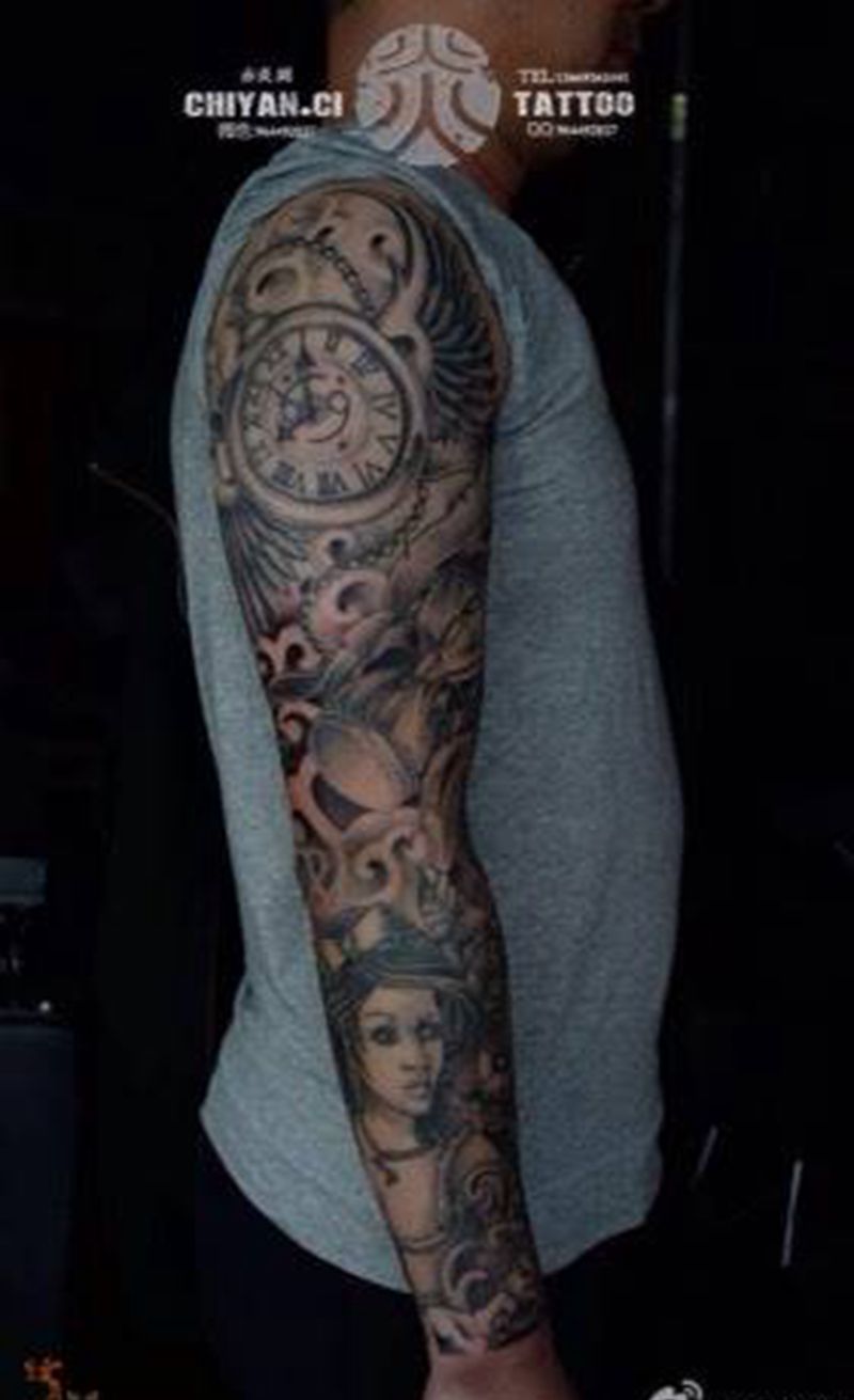 兰州赤炎刺靳凯作品纹身图片