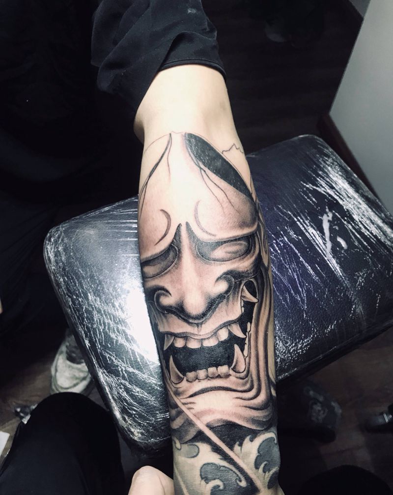 般若未完成纹身图片