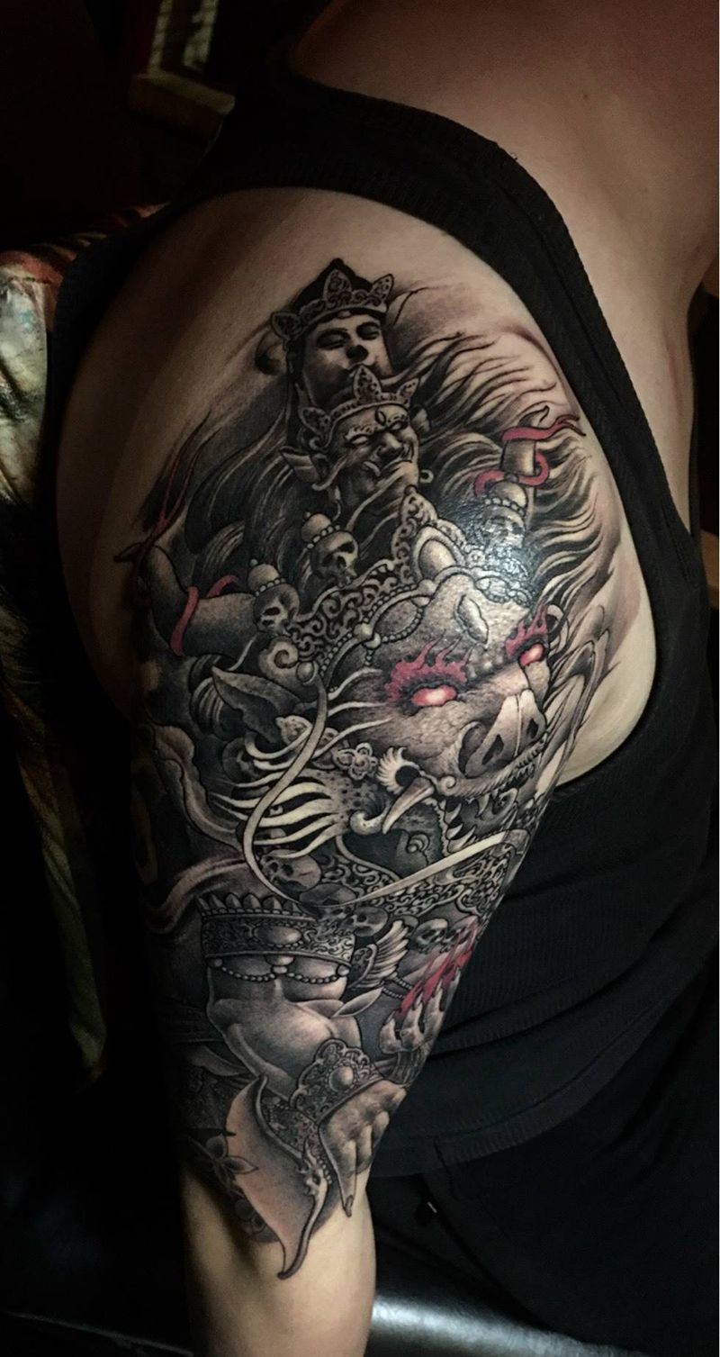 靳凯作品纹身图片