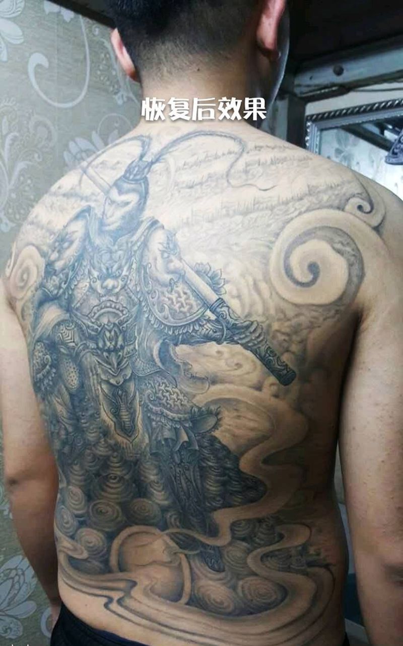 斗战胜佛~~恢复后效果纹身图片