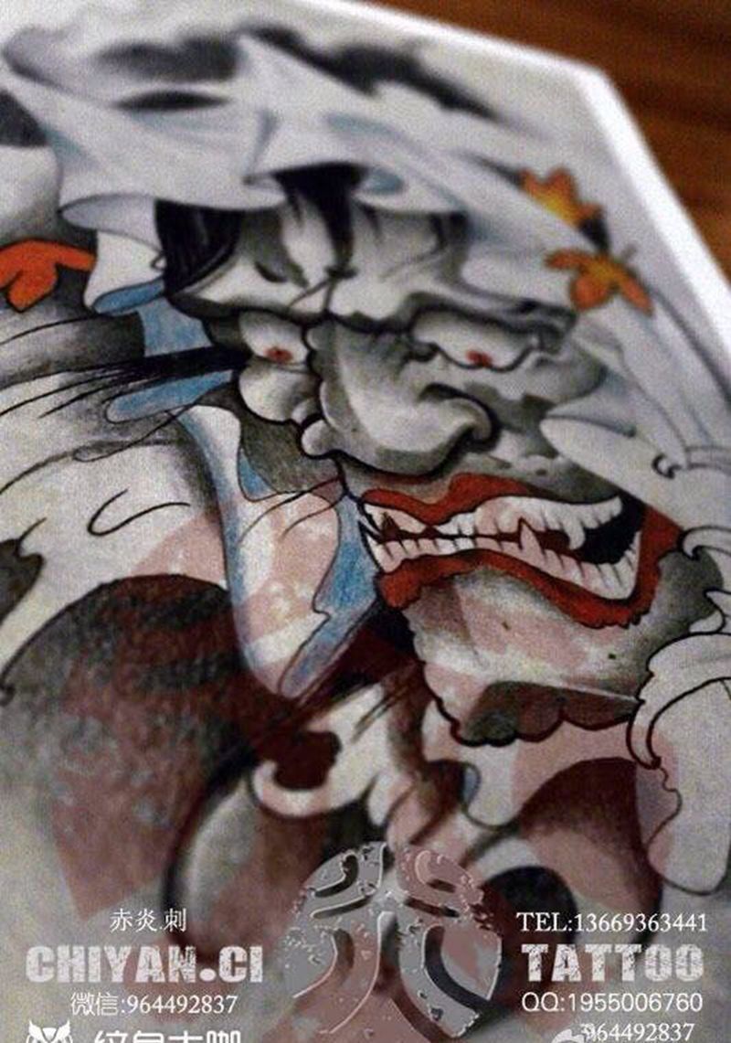 福利赤炎刺八折优惠手稿纹身图片