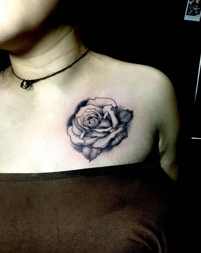 未完成纹身图片