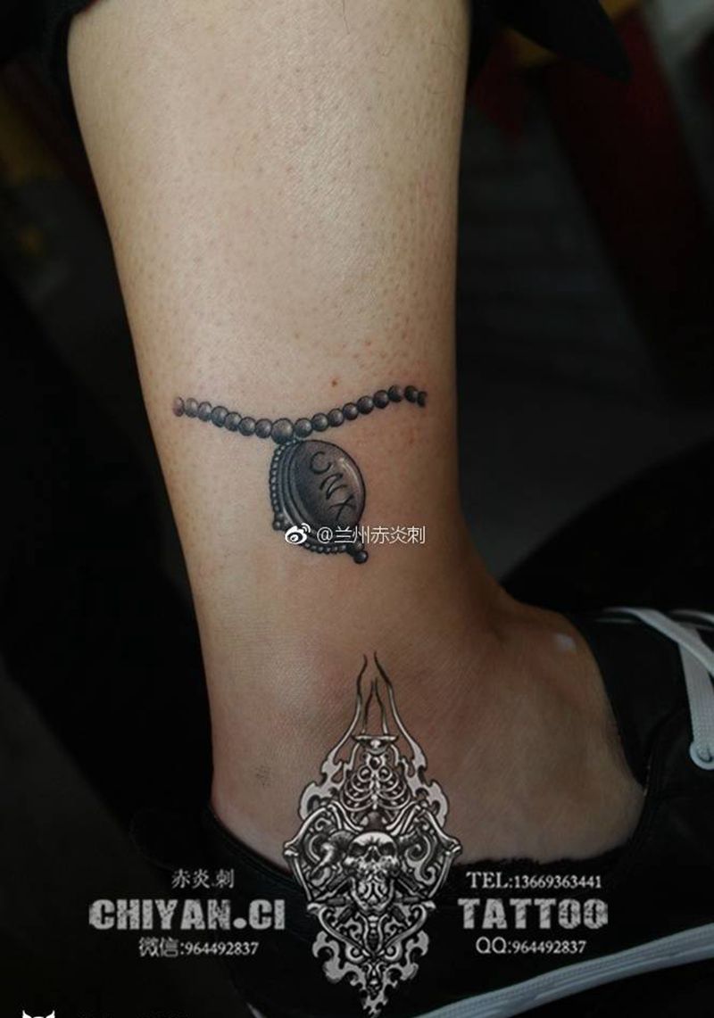 小作品。中学老师的朋友纹身图片_成品腿部写实清新原创欧美静物纹身图案