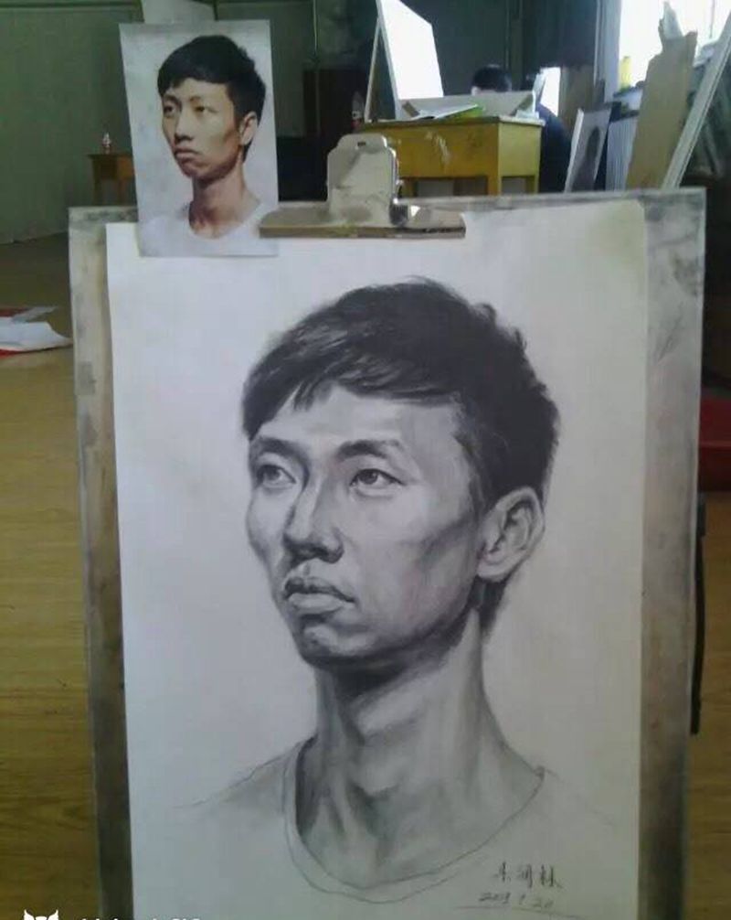 素描作品纹身图片