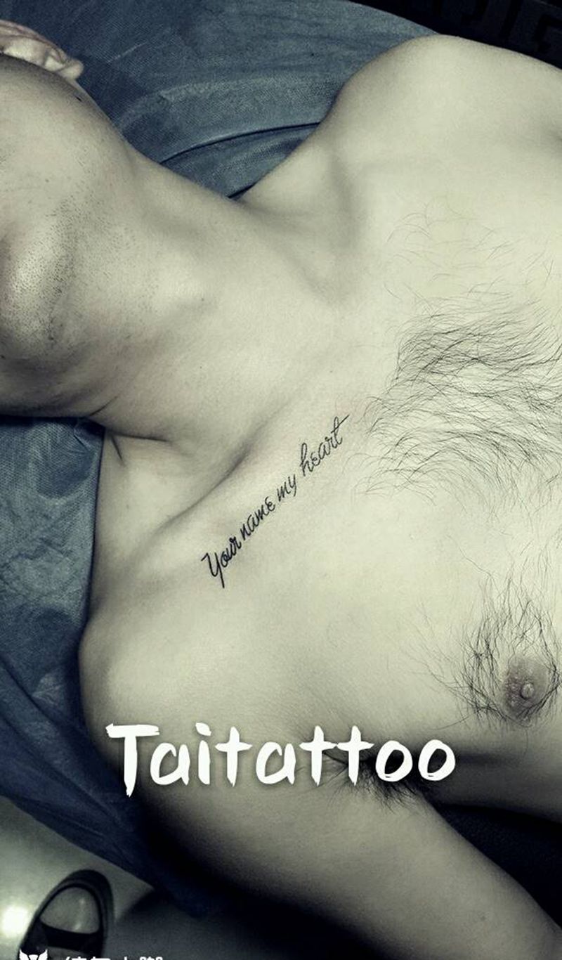 字母纹身～傣刺青纹身图片