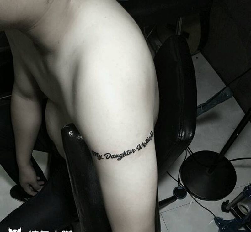 字母纹身~傣刺青纹身图片