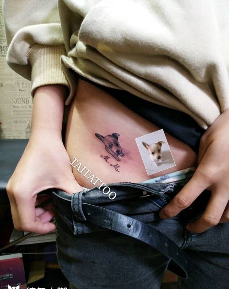 傣刺青作品纹身图片