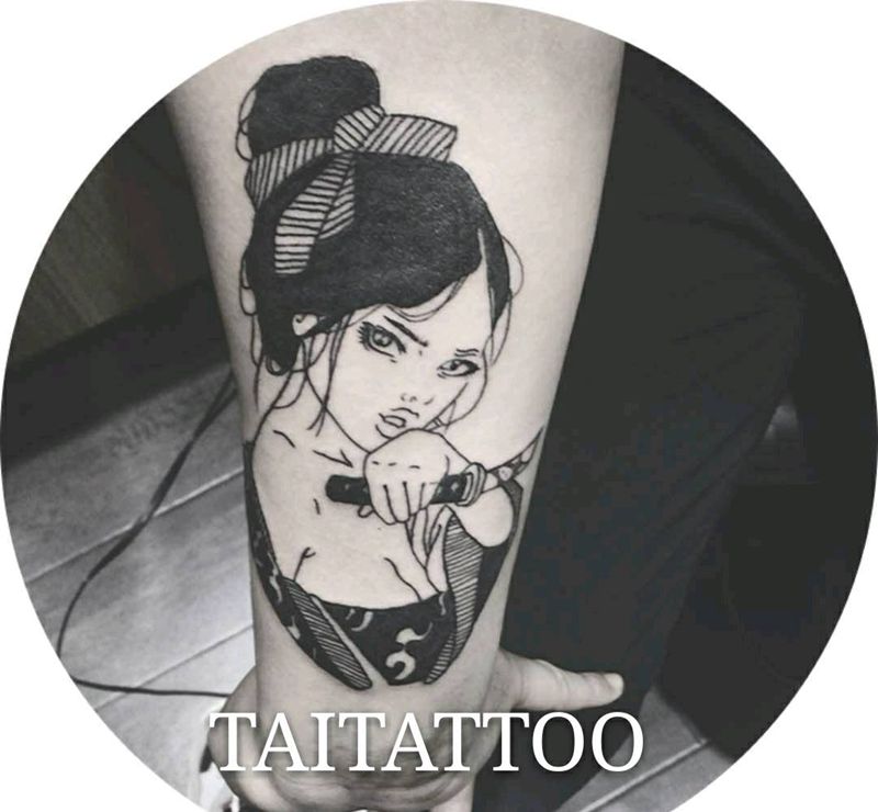 TAITATTOO-海瑩作品纹身图片