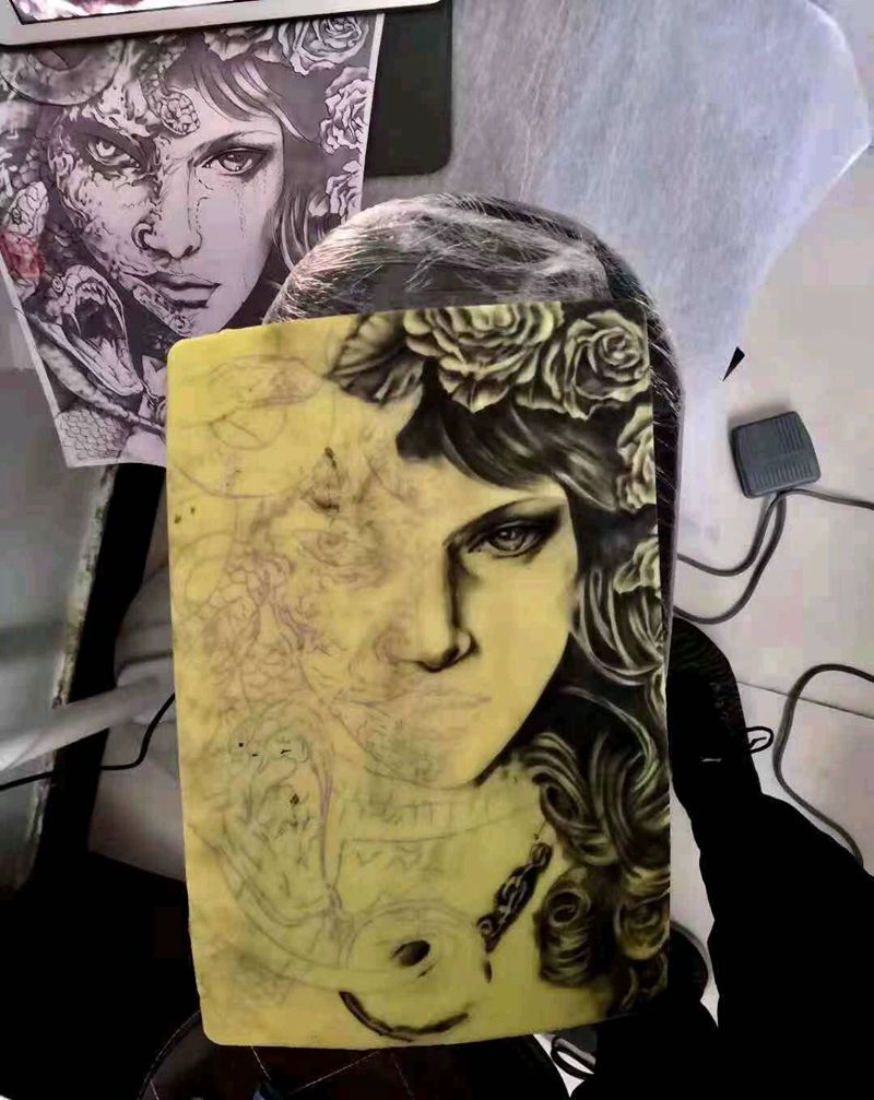 练习皮纹身图片_练习皮纹身图案