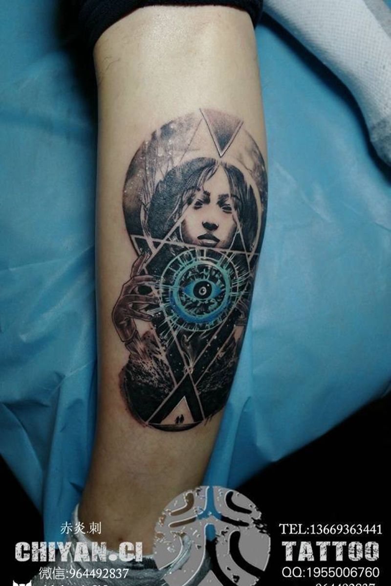兰州赤炎刺靳凯师傅作品纹身图片
