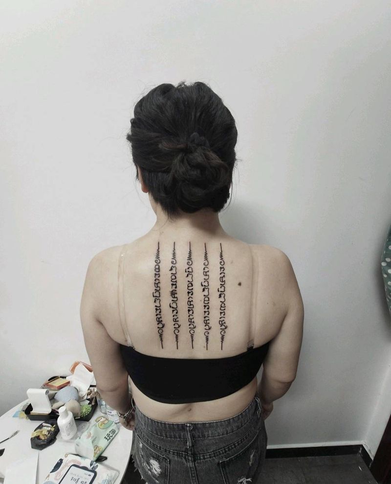 三木嘎作品纹身图片_背部纹身图案