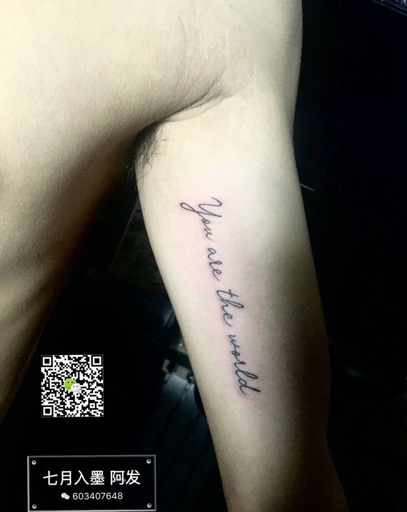 字母纹身图片