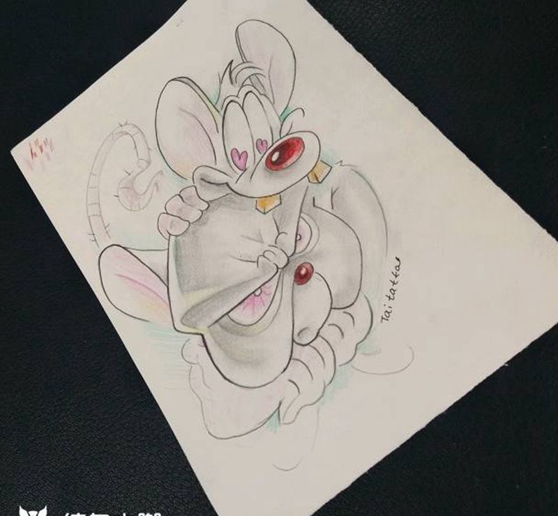 手稿作品~傣刺青纹身图片