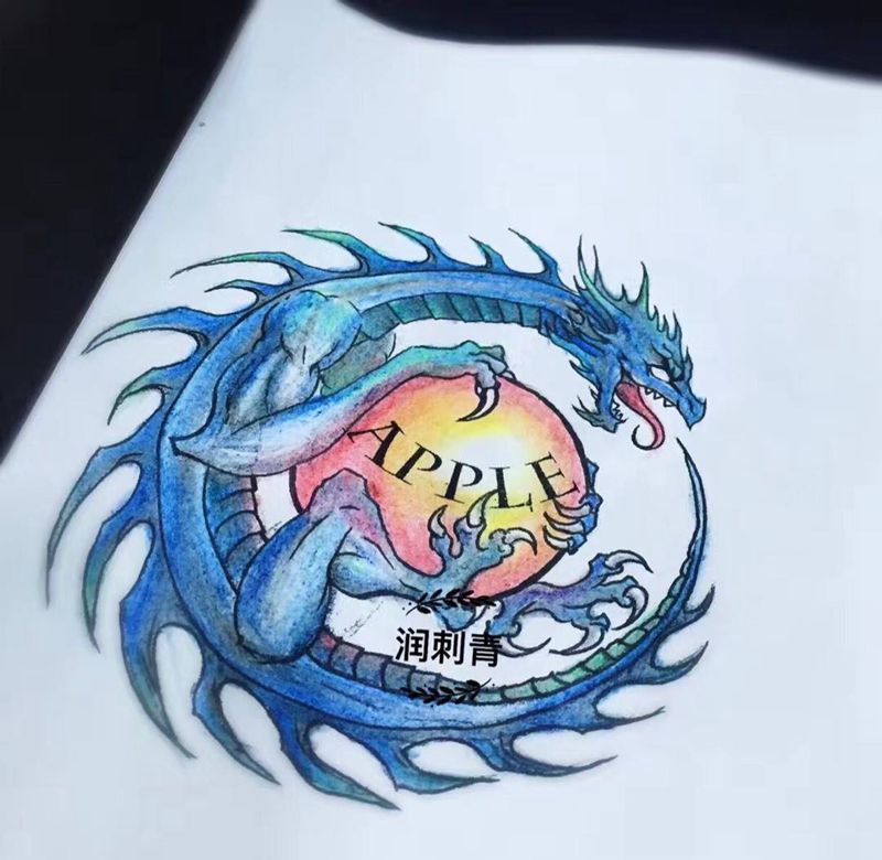 手稿设计纹身图片