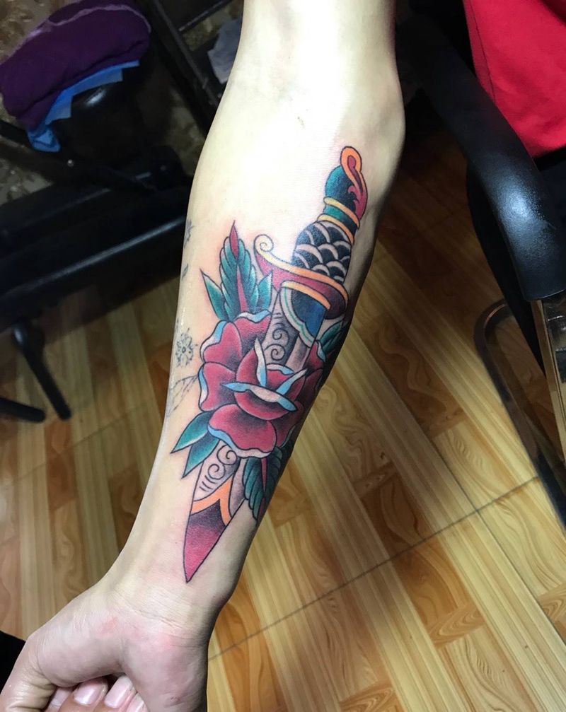 Shool 小图纹身图片