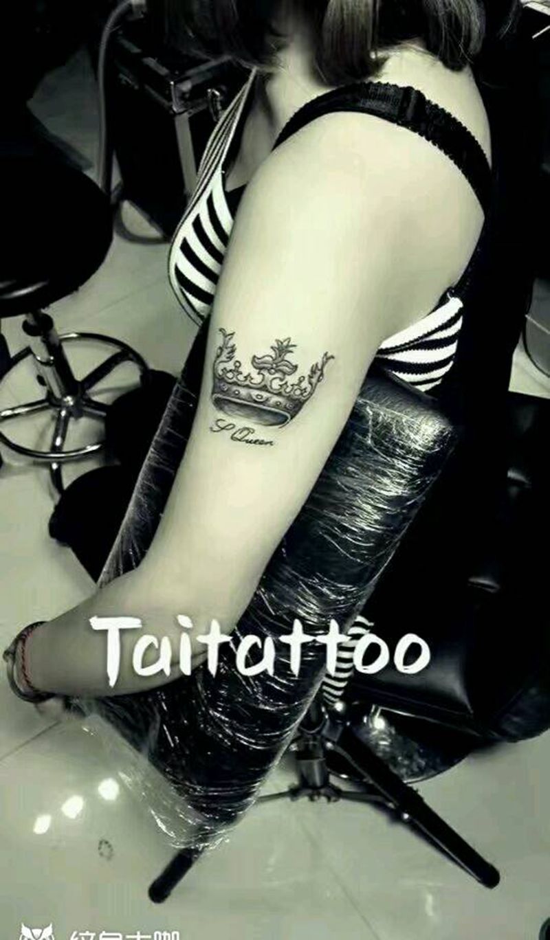 王冠纹身纹身图片