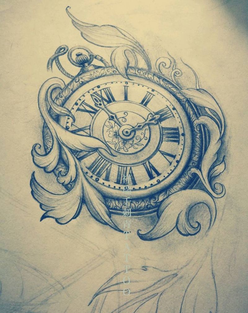 2:58的时光纪念纹身图片